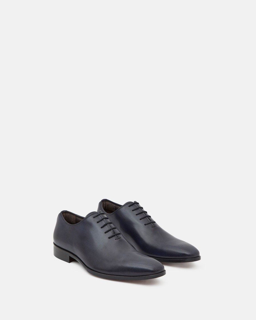 Men Minelli Oxford Shoes | Oxford Shoe Santiago Blue — Modeashoes